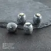 Pulsera de cuentas de cerámica de forma especial estilo retro accesorios cuentas ovaladas pequeñas cuentas sueltas hechas a mano pulsera accesorios diy venta al por mayor