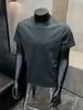 Nueva Camiseta Blanca de Estilo Casual Americano para Hombre de Verano de Manga Corta de Algodón Puro de Peso Pesado Media Manga para Fitness