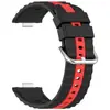 Atacado do Fabricante Adequado para Pulseira do Relógio Huawei Fit4 Padrão Vertical Pulseira de Pulso Ondulada Bicolor Pulseira do Relógio Fit3/Fit4 Pro