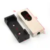 Soporte Combinado de Aleación de Zinc de Fábrica para Ropa Base de Barra para Ropa de Armario Asiento de Brida Tipo Tubo Plano Engrosado Asiento para Tubo de Ropa