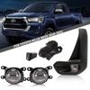 Adecuado para Toyota 20/21 nuevo Helix REVO conjunto de luz antiniebla delantera camioneta barra de luces diurnas