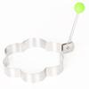 Molde Creativo de Acero Inoxidable para Omelette, Pastel de Huevo, Modelo con Forma de Corazón y Estrella, Huevo Frito, Capullo de Loto al Vapor, Herramienta de Cocina