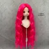 {Peruca Lucy} Nova pré-venda BJD Médio Cachos à Mão 3 Pontos 4 Pontos 6 Pontos Bebê Gigante Xiong Mei Wa Cabelo Falso Liso