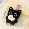 Pingente de Boneca de Pelúcia Desenho Animado, Boneca de Gato Fofa e Adorável, Acessórios DIY, Acessórios de Brinquedo de Pelúcia