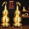 Nuevo Modelo Ornamento de Calabaza Cien Bendiciones de Cobre con Base de Cobre para Hogar, Oficina y Sala de Estar