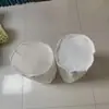 Bolsa de tela de conexión suave salida para estación de mezcla de concreto, bolsa de tela de fieltro engrosada válvula de mariposa, bolsa de tela de salida en espiral