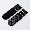 Nuevos Calcetines de Yoga con Borde Fruncido 2025 para Mujer, Absorbentes de Humedad, Antideslizantes, Calcetines de Piso Estilo Japonés, Dulces y Lindos, Versátiles para Deportes