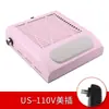 Colector de Polvo para Uñas Estilo Japonés Transfronterizo 858-8 con Velocidad Ajustable 80W, Filtro, Reposamuñecas, Aspiradora de Polvo para Uñas de Escritorio Venta al por Mayor