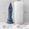 INS Escultura de Retrato Estilo Europeu Vela Aromática Molde de Silicone DIY Ornamentos de Gesso Expansível Molde de Figura de Cola de Gotejamento