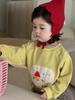 Ropa de Otoño para Niños 2026 Nuevo Estilo Coreano Ropa para Niños Sudadera con Parches para Niñas Conjunto de Leggings Conjunto de Otoño para Bebé
