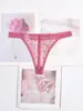Tanga mujer sexy cintura baja pantalones T encaje de alta calidad encaje hueco ropa interior sexy fabricantes de comercio exterior nuevo
