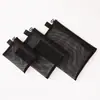 Bolsa de Cosméticos de Malla Transparente, Portátil, de Gran Capacidad, Bolsa de Almacenamiento Multifuncional, Neceser de Viaje, Bolsa de Almacenamiento Resistente a las Manchas