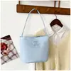 Sacolas de presente práticas, sacolas para madrinhas de casamento, sacolas de compras (tote bags), sacolas de presente de aniversário infantis pequenas e exclusivas estilo coreano, sacolas tipo balde