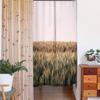 Decoración Personalizada de Paisaje Natural Pasillo de Plantas Rosas Cortina de Puerta Cortina con Impresión Digital Espejo Cruzado Diseño Personalizado Dropshipping