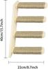 4 camadas de madeira degraus pet escada pet game play rack pode ser fixado na parede