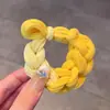 Anillo Grueso Trenzado para el Cabello para Niños Lindo Color Dopamina Caucho Tendón Diadema Cola de Caballo Bola para el Cabello Accesorios para el Cabello
