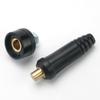 Máquina de Soldar Conector Rápido Accesorios Enchufe Cable de Tierra Mango de Soldadura Cable de Soldadura Conectores Macho y Hembra Positivos y Negativos Bloque de Terminales
