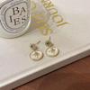 Pendientes pequeños de estrella de seis puntas con incrustaciones de diamantes y piedra de ojo de gato para niña dulce, pendientes de personalidad para mujer, pendientes de nicho 2025 Tide