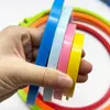 Nuevo Aro de Bordado de Plástico a Todo Color Múltiples Tamaños Ajustable Redondo Bordado de Punto de Cruz Hecho a Mano Aro de Bordado DIY Venta al por Mayor