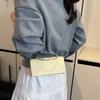 Mini Bolsa Quadrada com Corrente de Luxo para Mulheres 2025 Novo Modelo Bolsa de Mão Exportação Dropshipping Bolsa de Ombro Transversal