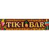 Banner Decorativo para Festa Havaiana Festival Lu'o Dísticos Aloha tiki Bandeira de Carnaval Bandeira para Festa na Praia