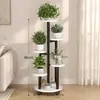 Estante de Flores para Balcón Transfronterizo, Estante de Almacenamiento de Pie, Estante de Flores Modular de Lujo Ligero para Interiores, Estante de Macetas de Múltiples Niveles para Plantas Trepadoras y Plantas Verdes