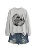 Siempre Toma la Estación Independiente Escénica Amazon Ebay Sudadera de Mujer Moderna Elegante Cómoda