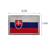 Patches da Bandeira Europeia Europa Oriental Europa Ocidental Europa Meridional Europa Central Patches de Tecido Bordados Adesivos de Bandeira Bordado Dupla Face
