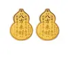 Adesivo de Telefone de Ouro Puro 999 para Riqueza Instantânea, com Adesivo Traseiro, Adesivo de Ouro 2mg, Presente Promocional para Lojas de Ouro em Transmissão ao Vivo