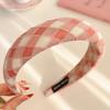 Diadema Alta para Mujer, Hace que la Cara Parezca Más Pequeña, Diadema de Borde Ancho, Pinza para el Cabello Antideslizante de Moda para Lavarse la Cara, Accesorio para el Cabello