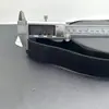Fabricante Hecho a Medida Negro y Blanco Cintura Elástica con Borde de Gancho Banda Elástica Plana Ancha Lisa Banda Elástica de Crochet de Alta Elasticidad