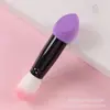 Herramientas de Maquillaje de Caramelo Macarrón de Venta Caliente Transfronterizas, Esponja de Maquillaje, Base Líquida, Pincel de Rubor de Doble Punta en Forma de Bala que No Absorbe Polvo