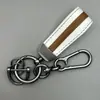 Llavero Colgante Popular para Coche Transfronterizo Nylon Tira Webbing Rayada Colorida Llavero Moda Creativo Regalo Fábrica al por Mayor