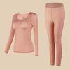 Ropa para Embellecer la Piel de Otoño e Invierno Ropa Interior Térmica Conjunto de Ropa de Otoño para Mujer y Pantalones Largos Ropa Interior Base de Ácido Hialurónico Abrigo g