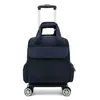 Bolsa de viaje mini plegable ultraligera al por mayor, bolsa de carrito pequeña universal con ruedas portátil, caja de tela para viaje de abordaje