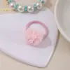 Accesorios Europeos y Americanos Transfronterizos para el Cabello Infantil Bolas Pequeñas de Flores Hechas a Mano, Suaves, No Aprietan la Cabeza, Diadema Fina, Diadema Protectora para la Fontanela del Bebé
