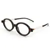 Gafas de Estilo Callejero de Moda Europeas y Americanas Transfronterizas Gafas de Sol Retro con Montura Ovalada Literaria Gafas de Sol para Hombre Gafas Planas para Mujer