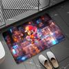 Alfombrilla absorbente de dibujos animados, antideslizante, para baño, para el hogar, con barro de diatomeas, para puerta de baño, cojín, venta al por mayor