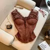 Camisola sexy de malla y encaje estilo francés de un solo hombro sin tirantes para mujer, top corsé entallador para la cintura, verano 2026