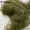 Tela de malla verde aguacate verde para decoraciones de boda, telas para colgar, vestidos de novia densos y suaves, vestidos de gala y telas Hanfu.