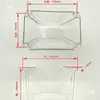 Bomba de aceite para máquina herramienta caja de aceite depósito de aceite capacidad 0.5 litros 1 litro 1.5 litros 2 litros 3 litros 4 litros caja de aceite transparente de plástico accesorios