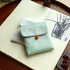 Muestra de pedido final se puede pedir bolsa de tela de brocado para regalo bolsa Wenwan estilo japonés bolsa de almacenamiento de joyas billetera plegable tela