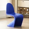 Silla Dong Chair Estilo Forma Irregular de Moda Silla de Comedor Creativa Silla Acrílica Hogar Moderno Simple Respaldo Taburete de Maquillaje Diseño
