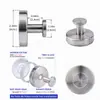 1 Pieza Gancho Adhesivo de Acero Inoxidable, Gancho sin Rastro para Cocina y Baño, Gancho Pegajoso sin Taladro, Gancho de Ventosa Lavable