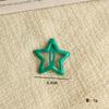 Grampo de Cabelo Estrela Personalizado Infantil Fofo Estrela de Cinco Pontas Y2K Doce e Picante Presilha Lateral Grampo Quebrado Acessórios de Cabelo Doces