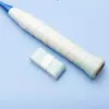 Raquete de Badminton Cor Gradiente Plana Fina Raquete de Tênis Raquete de Badminton Alça Absorvente de Suor Tira de Pegada Couro