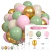 Set de Globos de Látex Transfronterizo de 12 pulgadas Globos Redondos con Lentejuelas Fiesta Niña Día de San Valentín Boda Globos para Fiesta