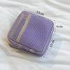 Bolsa de Tofu de Dopamina Mini Malla Portátil Viaje Neceser Almacenamiento de Cosméticos Bolsa de Maquillaje Malla Bolsa de Miscelánea