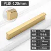 Manija Moderna Minimalista para Puerta de Armario Negra Herrajes para Puerta de Gabinete de Cocina Cajón Manija de Puerta de Gabinete Grande