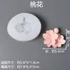 Molde de Silicona Flor de Ciruelo Flor de Durazno Osmanthus Lavanda para Chocolate Decoración de Yeso Ambientador de Aire para Coche Velas Otro